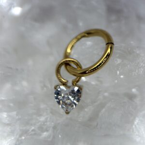 Heart Charm Gold